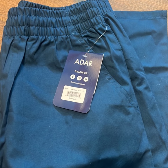 Royal blue scrub bottoms - Picture 3 of 4